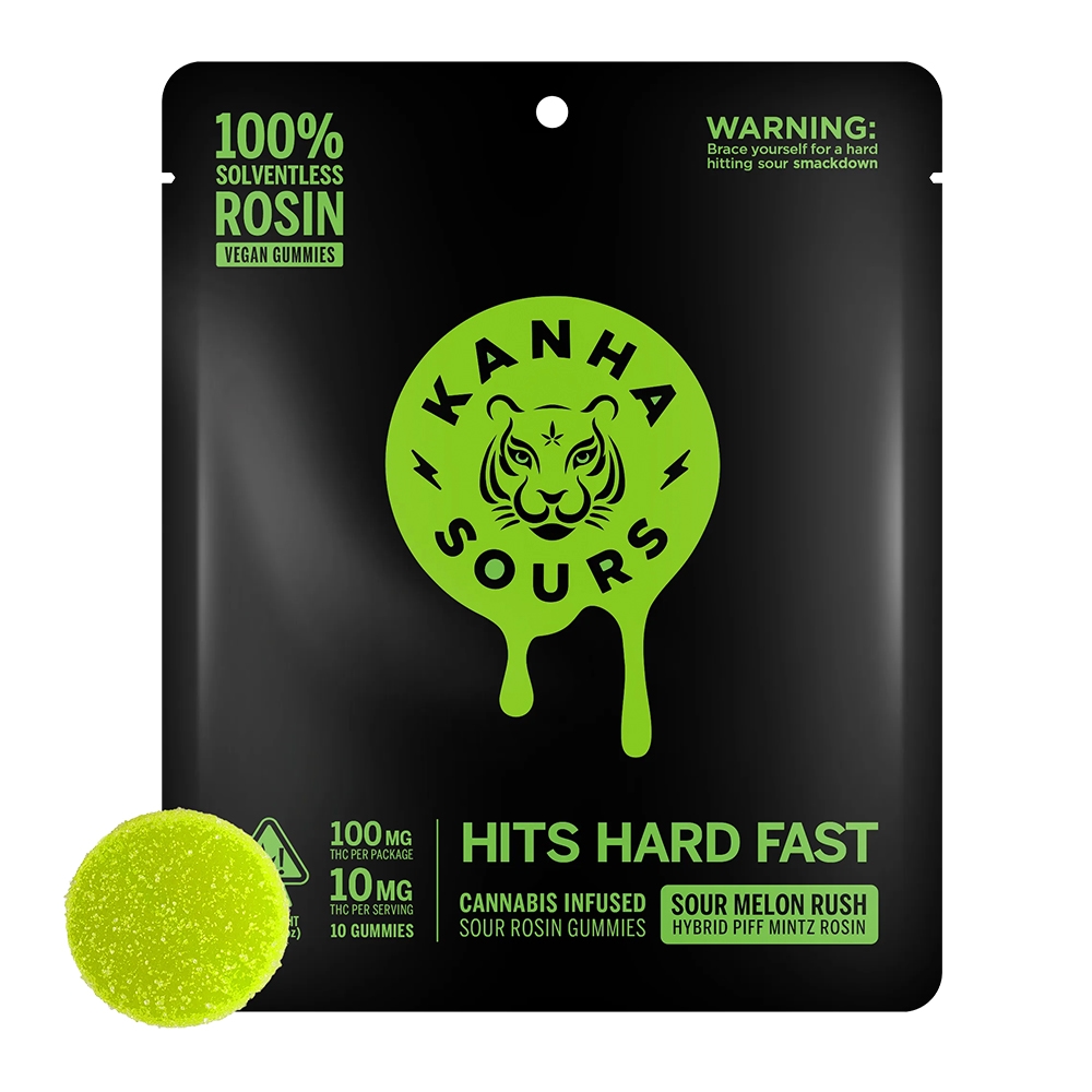 Sour Melon Rush [10pk] (100mg)