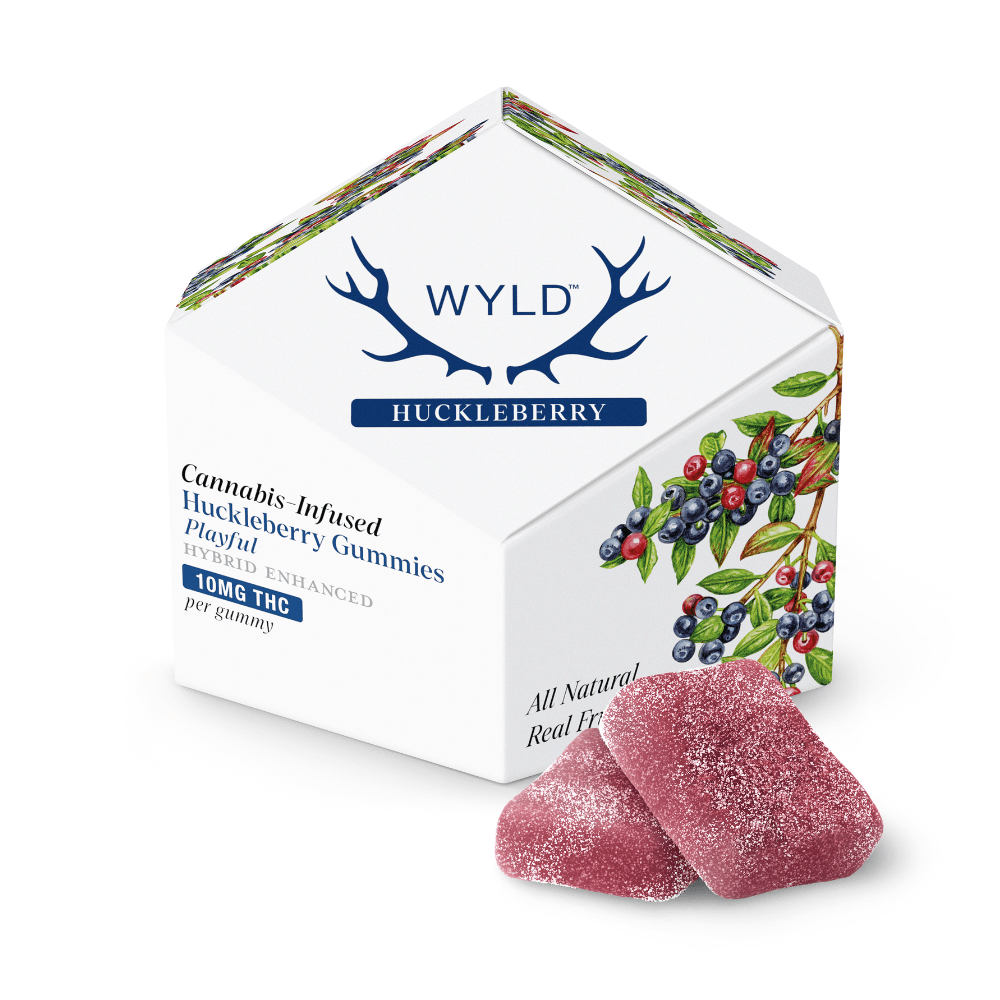 Huckleberry Hybrid Enhanced Gummies | 100mg