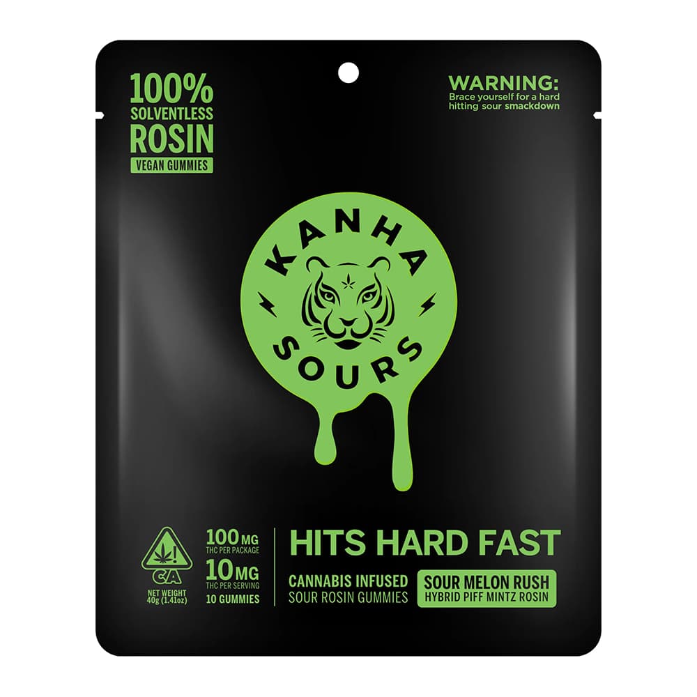 Sour Melon Rush [10pk] (100mg)